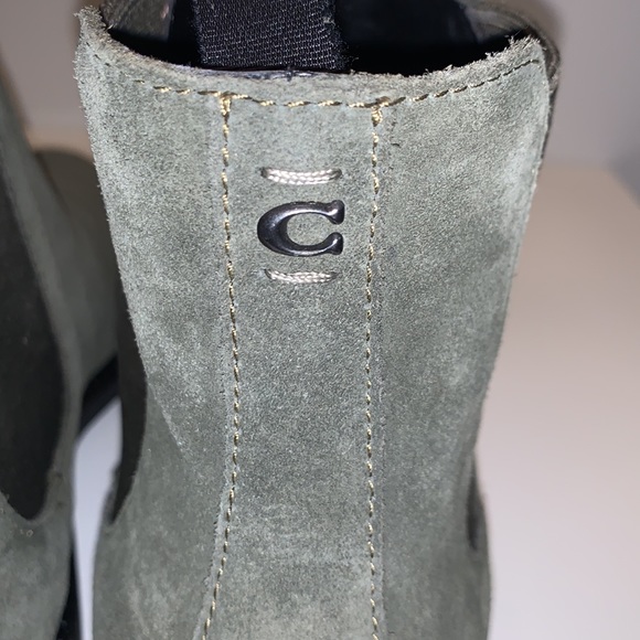 COACH Chelsea Leather Ankle Boot - Picture 6 of 9